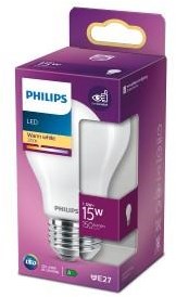 Philips LED GLS E27 1.5-15W 2700K filament matt blister - 5102492