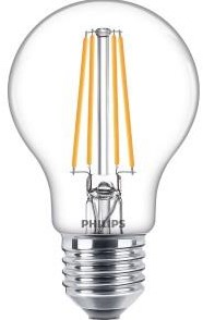 Philips led gls e27 7-60w 2700k filament helder blister - 5102519