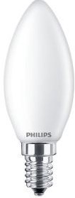 Philips candela LED E14 2.2-25W 2700K filamento opaco blister - 5100301