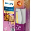 Philips led kaars e14 2,5-25w filament helder warmglow blister - 5100304