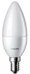 Candela LED Philips E14 5-40W 2700K opaca - LED3319