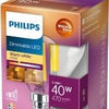 Philips led kogel e14 3,4-40w filament helder warmglow blister - 5101508