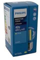 Philips lámpara LED Bullet E27 470 LM Dimmable