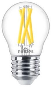 Philips LED bullet E27 3,4-40W filamento trasparente dimtone - LED3747