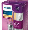 Philips led kogel e27 6,5-60w 2700k filament helder blister - 5101582