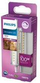 Philips led r7s 118mm 230v 14-100w 3000k dimbaar blister - 5104432