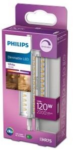 Philips led r7s 118mm 230v 14-120w 3000k dimbaar blister - 5104434