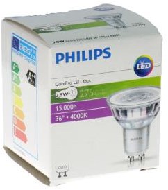 Philips faretto LED gu10 3,5-35w 4000k - led3403