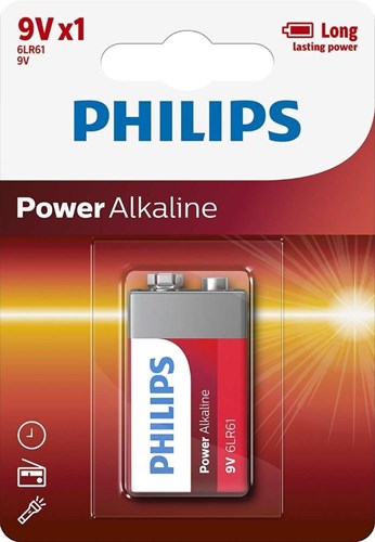 Batteria Philips 9V Power Alcaline