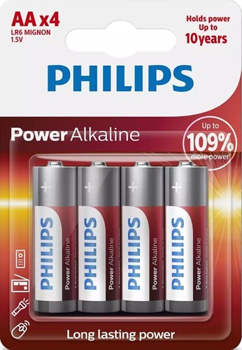 Philips Power Alkaline AA LR6 Penlite en el mapa