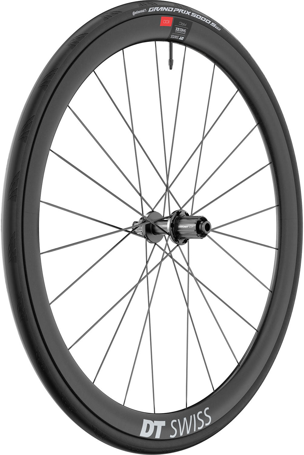 Rueda trasera DT Swiss Arc 1100 Dicut® WTS 38 Disc Cl Shimano HG Carbono