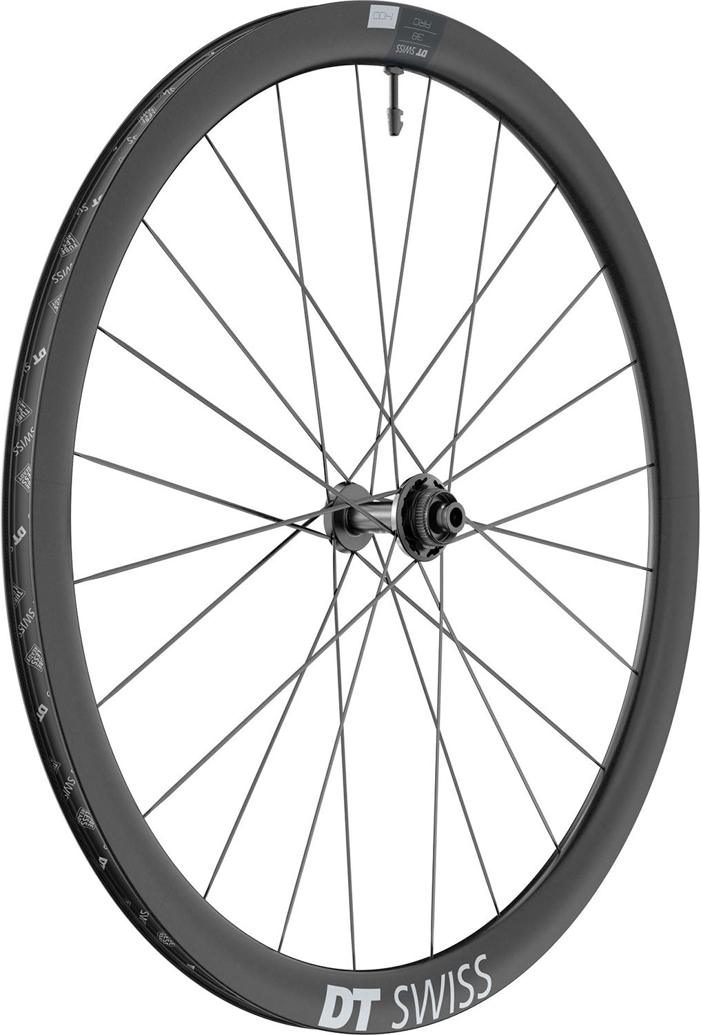 Rueda delantera dt swiss arc 1400 dicut® 38 28 cl carbono