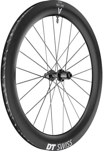 Ruota posteriore in carbonio DT Swiss Arc 1400 Dicut® 65 28 Disc Cl Shimano HG