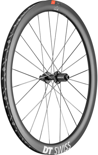 Ruota posteriore in carbonio DT Swiss ERC 1100 Dicut® 45 28 cl Shimano HG