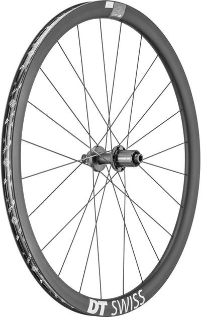 Dt swiss erc 1400 dicut 35 28 cl shimano hg ruota posteriore carbonio