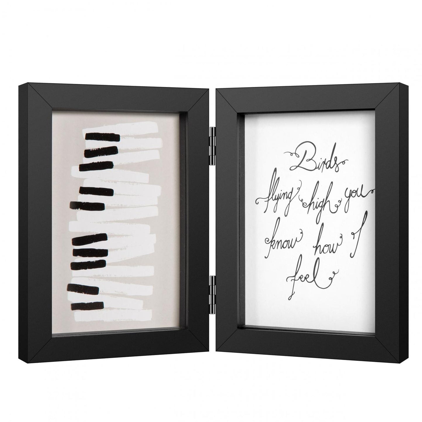 Cornice per foto Henzo dittico pianoforte 10x15 cm