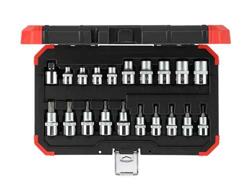 Gedore Red Dops Set 1 2 pulgadas TX Silver 20 piezas