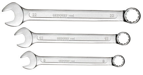 Gedore red r09105017 | ringsteeksleutelset | 6 - 22mm | metrisch | 17-delig - r09105017