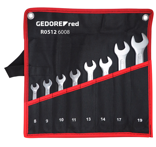 GEDORE RED DOPPIO SIGHT SHET SHORT SHORT SW 6-22 mm Black a 8 pezzi
