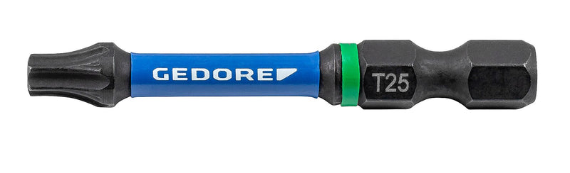 Set di punte di torsione Gedore da 1 4 pollici | t20 | 50 millimetri | 2 pezzi - 3517535