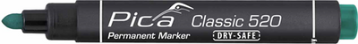 Pica 520 36 permanent marker | 1-4mm | rond | groen | 10 stuks - pi52036