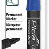 Rotulador permanente Pica 520 41 | 1-4 mm | redondo | azul | ampolla - pi52041sb