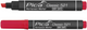 Pica 521 40 permanent marker | 2-6mm | beitel | rood | 10 stuks - pi52140