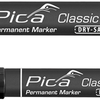 Pic a 521 46 pennarello indelebile | 2-6mm| scalpello | nero | 10 pezzi - pi52146