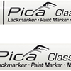 Pica 524 46 lakmarker | 2-4mm | ronde tip | zwart | 10 stuks - pi52446