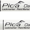Pica 524 52 lakmarker | 2-4mm | ronde tip | wit | 10 stuks - pi52452