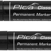 Pica 528 46 permanent marker xxl | 4-12mm | zwart - pi52846