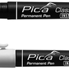 Pica 532 52 permanent pen | 1-2mm | rond | wit | 10 stuks - pi53252