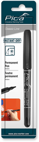 Pica 534 46 permanent pen | 1,0mm | rond | zwart | blister - pi53446sb