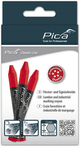 Pic a 590 40 pennarelli gesso pro | 12x120 mm | rosso | 12 pezzi - pi59040