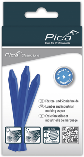 Pic a 591 41 pennarello gesso eco | 11x110mm | blu | 12 pezzi - pi59141