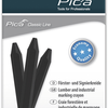 Pic a 591 46 pennarelli gesso eco | 11x110mm | nero | 12 pezzi - pi59146