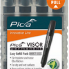 Pica 991 46 visor permanent navulling | zwart - pi99146