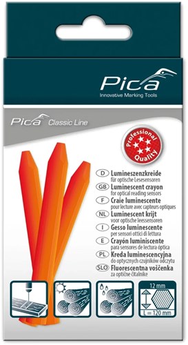 Pic un pennarello ottico app | arancione | 12 pezzi - pi592054