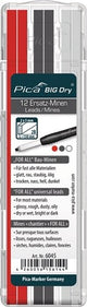 Pic a 6045 big dry refill | graphite, white red - pi6045