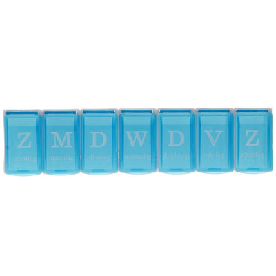 JVDL PILL BOX WEEK 7 Corsi blu