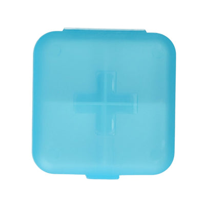 Box pillola JVDL più 4 scomparti blu