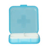 Jvdl pillendoos plus 4 vakken blauw