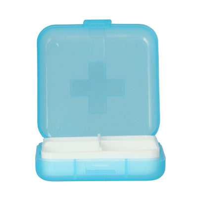 Box pillola JVDL più 4 scomparti blu