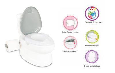 Pilsan Educational Plaspot White Gray