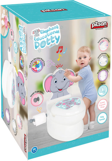 Elefante Pilsan Plaspot Educational White Gray