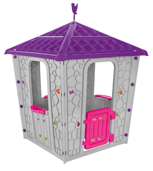 Pilsan Stone Speelhuisje 114 x 114 x 151 cm Pink Pink