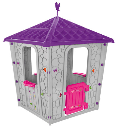 Pilsan Stone Speelhuisje 114 x 114 x 151 cm Pink Pink