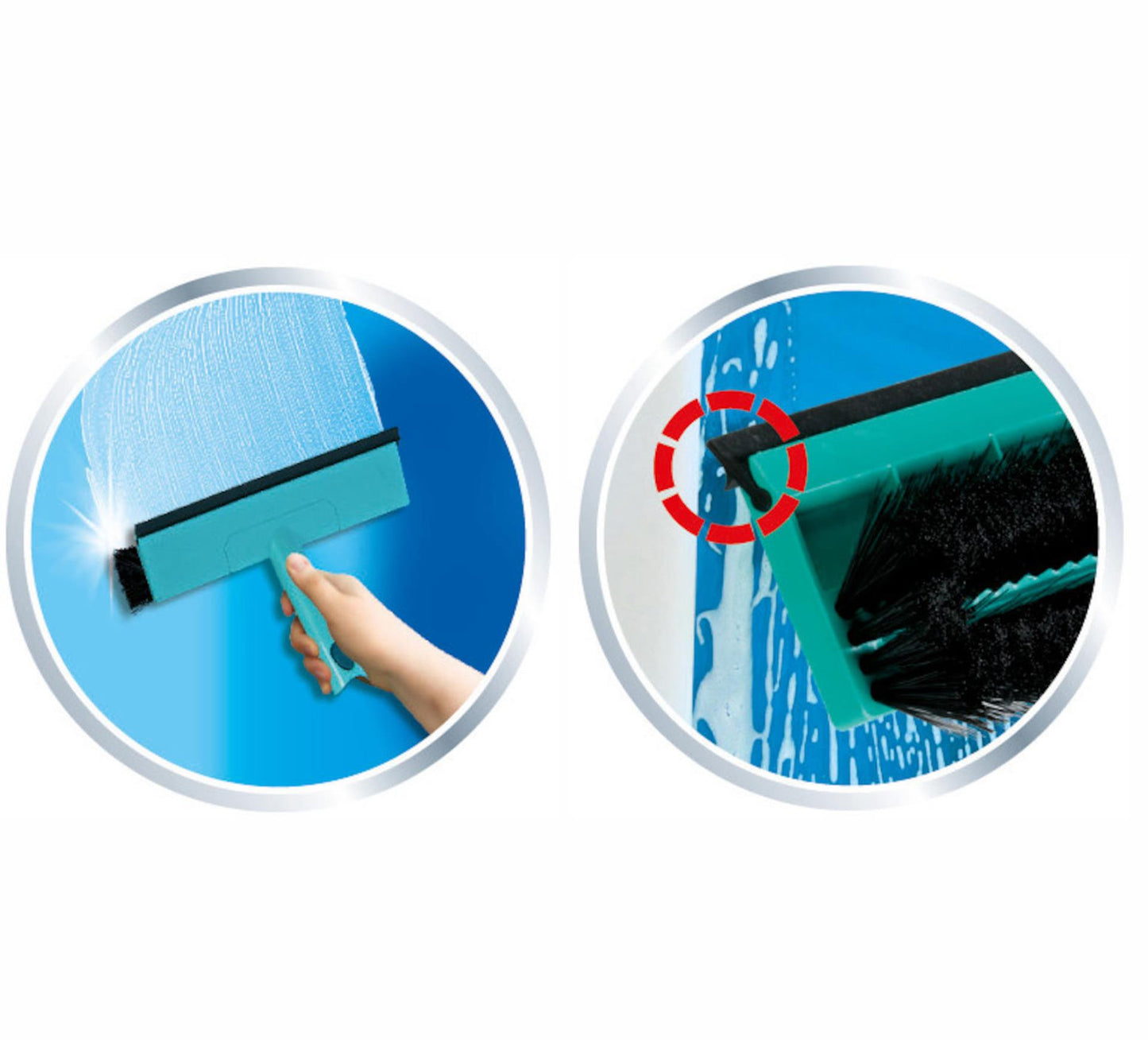 LEIFHEIT LEIFHEIT Window Cepillo con tallo telescópico 28 cm 51104