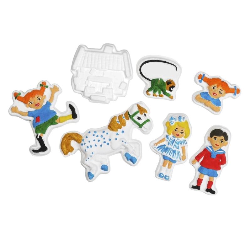 Licencias de libros para niños Pippi Calzaslargas - set de yeso