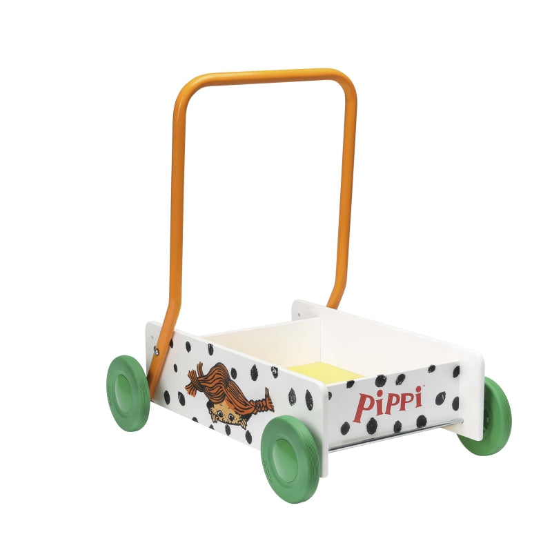 Licenze per libri per bambini Pippi Calzelunghe - girello in legno